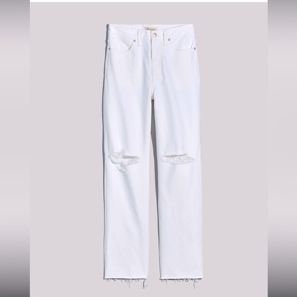 NWT {Madewell} Tall Baggy Straight Jeans